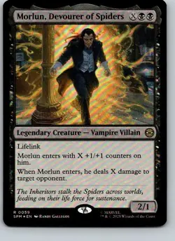 Morlun, Devourer of Spiders Foil SPM #59 MTG - Image 1