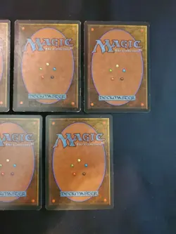 5x Ice Age #334 Island Mixed Condition Basic Land Mana Magic MTG Blue Lot - Image 5