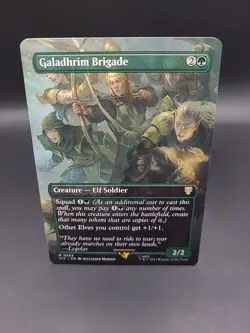 MTG Galadhrim Brigade - The Lord of the Rings Commander #502 Regular - Image 1