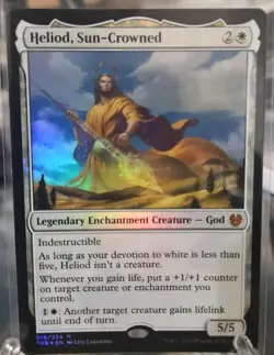 Magic The Gathering Heliod, Sun-Crowned THB Foil 018/254 - Image 1