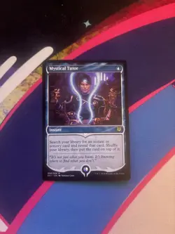 MTG - Mystical Tutor NON-FOIL - Rare Signature Spellbook: Jace - Image 1