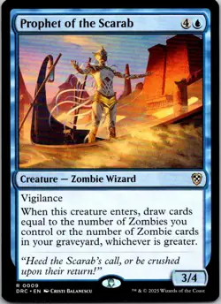 Magic the Gathering Prophet of the Scarab Aetherdrift Commander MTG Free Ship! - Image 1