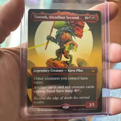 Tannuk, Steadfast Second M 0296 Borderless REGULAR MTG Edge Of Eternities EOE EN - Image 1