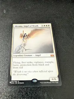MTG - Akroma, Angel of Wrath M (The List) 001/062 LP-NM - Image 1