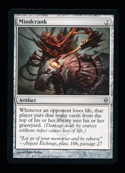 * * 1x Mindcrank x1 * * New Phyrexia MTG NM Near Mint - Image 1