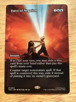 NM - Force of Negation (Borderless) M Avatar: The Last Airbender: Eternal-Legal - Image 1