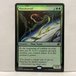 MTG Ouroboroid Magic: The Gathering Edge of Eternities Foil Mythic #0201 - Image 1