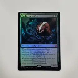 Foil Badgermole Cub #167 Pack Fresh NM Avatar: The Last Airbender MTG Magic - Image 1