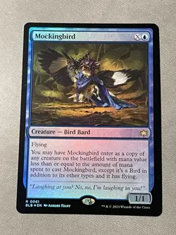 Mockingbird Foil - Bloomburrow MTG Magic the Gathering NM - Image 1