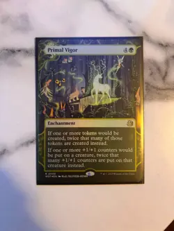 Primal Vigor Wilds of Eldraine: Enchanting Tales Regular - Image 1