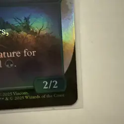 Badgermole Cub (Borderless) Mythic FOIL: Avatar ATLA MTG (NM) - Image 2