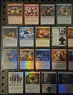 Magic The Gathering Marvels Spiderman Lot of Rares & Holos - Image 2