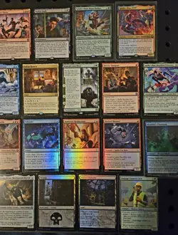 Magic The Gathering Marvels Spiderman Lot of Rares & Holos - Image 3