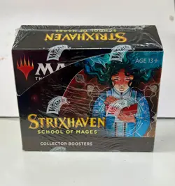 MTG - Magic NEW Factory Sealed ENGLISH Strixhaven Collector Booster Box 630509958863 - Image 1