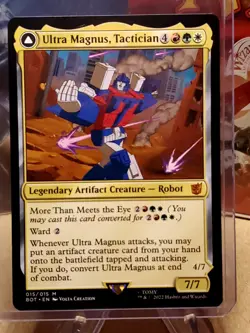 mtg ​Ultra Magnus, Tactician Ultra Magnus, Armored Carrier Transformers NM - Image 1