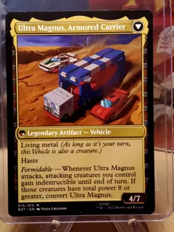 mtg ​Ultra Magnus, Tactician Ultra Magnus, Armored Carrier Transformers NM - Image 2