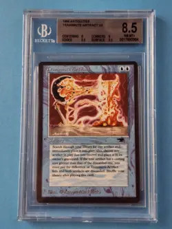 Transmute Artifact Vintage Antiquities MTG Reserved List Graded BGS 8.5 NM- MT+! - Image 1
