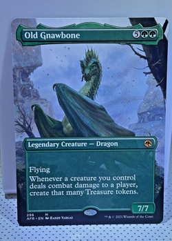 Old Gnawbone (Borderless Non-Foil NM) MTG Adventures in the Forgotten Realms 296 - Image 1