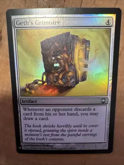 Geth's Grimoire Darksteel Foil - Image 1