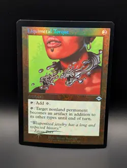 MTG - Liquimetal Torque - FOIL RETRO FRAME - Artifact - MH2 428 - NM - Image 1