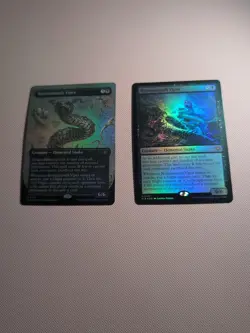 Rottenmouth Viper Bloomburrow Foil Showcase And Regular Lot Of 2 - Image 1