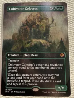 Cultivator Colossus (Borderless) - Innistrad Remastered MTG Mythic NM 🌿 - Image 1