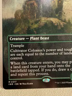 Cultivator Colossus (Borderless) - Innistrad Remastered MTG Mythic NM 🌿 - Image 5