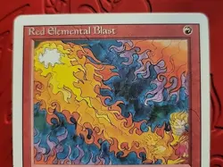MTG Red Elemental Blast x1 LP ~Revised (Magic the Gathering)*Free Shipping* - Image 3