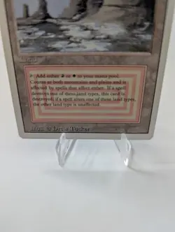 Plateau Revised Edition MTG Lightly Played / Near Mint (LP) Magic Dual Land - Image 4