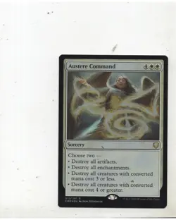 Austere Command Commander Leggends Foil 012 MTG x1 1x Single LP - Image 1