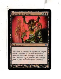MTG SkeenAB Horror of Horrors FOIL from 9th Edition. NM. - Image 1