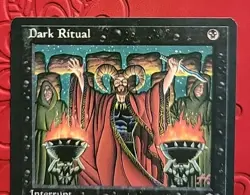 MTG Dark Ritual x1 LP/NM ~Ice Age (Magic the Gathering)*Free Shipping* - Image 3