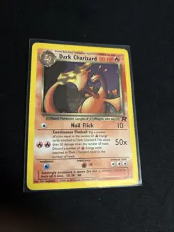 Pokemon Dark Charizard Holo Rare Card 4/82 Team Rocket - Image 2