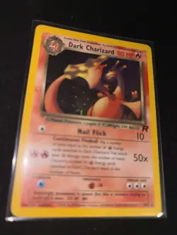 Pokemon Dark Charizard Holo Rare Card 4/82 Team Rocket - Image 4