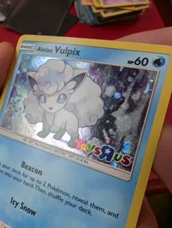 Alolan Vulpix Toys R Us 21/145 Holo Promo Pokemon Card Near Mint Condition - Image 4
