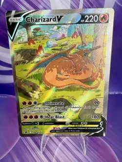 Charizard V SWSH260 Full Art Holo Promo | Pokemon TCG Sword & Shield | Near Mint - Image 1
