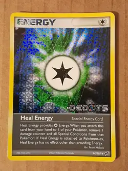 Pokemon Heal Energy 94/107 Deoxys Reverse Holo Rare LP See Pictures - Image 1