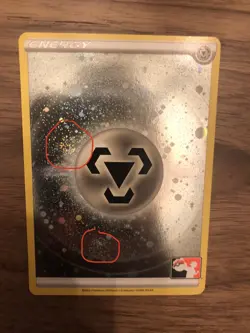 2 Swirls🌀 Basic Metal Energy | Cosmo Holo 016 | Pokemon TCG PLAY! STAMP NM - Image 1