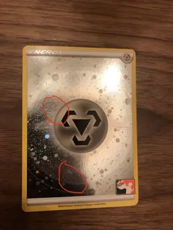2 Swirls🌀 Basic Metal Energy | Cosmo Holo 016 | Pokemon TCG PLAY! STAMP NM - Image 2