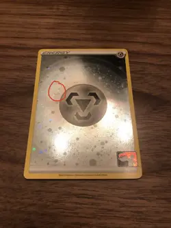 2 Swirls🌀 Basic Metal Energy | Cosmo Holo 016 | Pokemon TCG PLAY! STAMP NM - Image 3