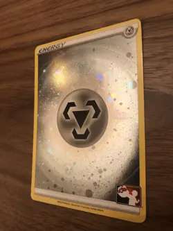 2 Swirls🌀 Basic Metal Energy | Cosmo Holo 016 | Pokemon TCG PLAY! STAMP NM - Image 4
