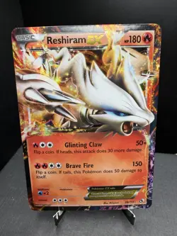 Pokemon TCG Legendary Treasures Reshiram EX 29/113 Ultra Rare Holo LP/NM - Image 1