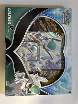 Pokemon TCG: Ice & Shadow Rider Calyrex V Collection Box Factory Sealed Set Of 2 - Image 5