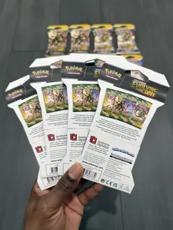 Pokemon Evolving Skies Sleeved Booster Packs - Full Art Set (x4 Packs). - Image 4
