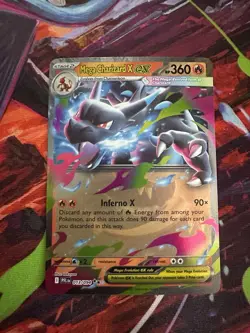 Pokemon TCG Mega Charizard X ex 13/94 Phantasmal Flames Double Rare - Image 1