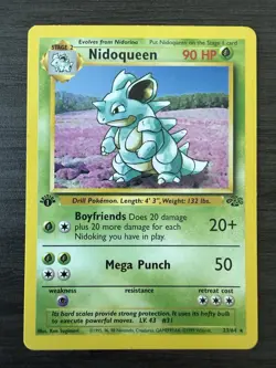 Nidoqueen 23/64 1st Edition Jungle Regular - Pokemon TCG - Image 1
