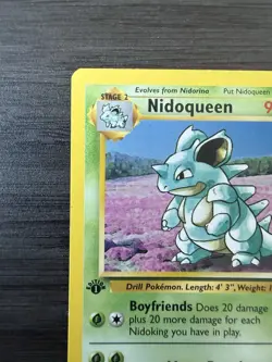 Nidoqueen 23/64 1st Edition Jungle Regular - Pokemon TCG - Image 2