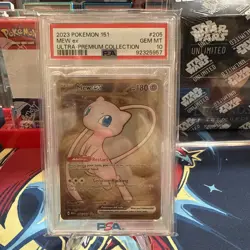 2023 Pokemon 151 Ultra Premium Collection Mew ex 205/165 Metal PSA 10 - Image 1