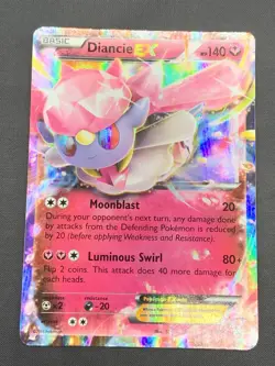 Pokemon Diancie-EX (XY43/211) XY Black Star Promos MP HOLO - Image 1
