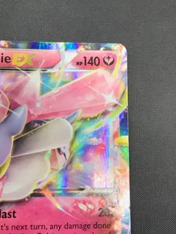 Pokemon Diancie-EX (XY43/211) XY Black Star Promos MP HOLO - Image 3